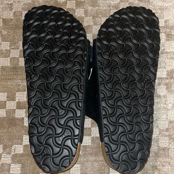 Birkenstock Arizona Soft Footbed Suede Leather, Black, EU 41 NWT - Picture 9 of 10